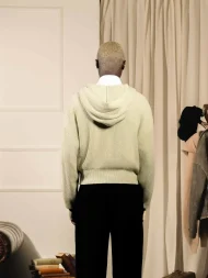 Ffected 'Seoul' Knit Hoodie Lime (2)