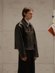 Ffected 'Almés' Leather Jacket (5)