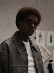 Ffected 'Almés' Leather Jacket Washed Grey (1)