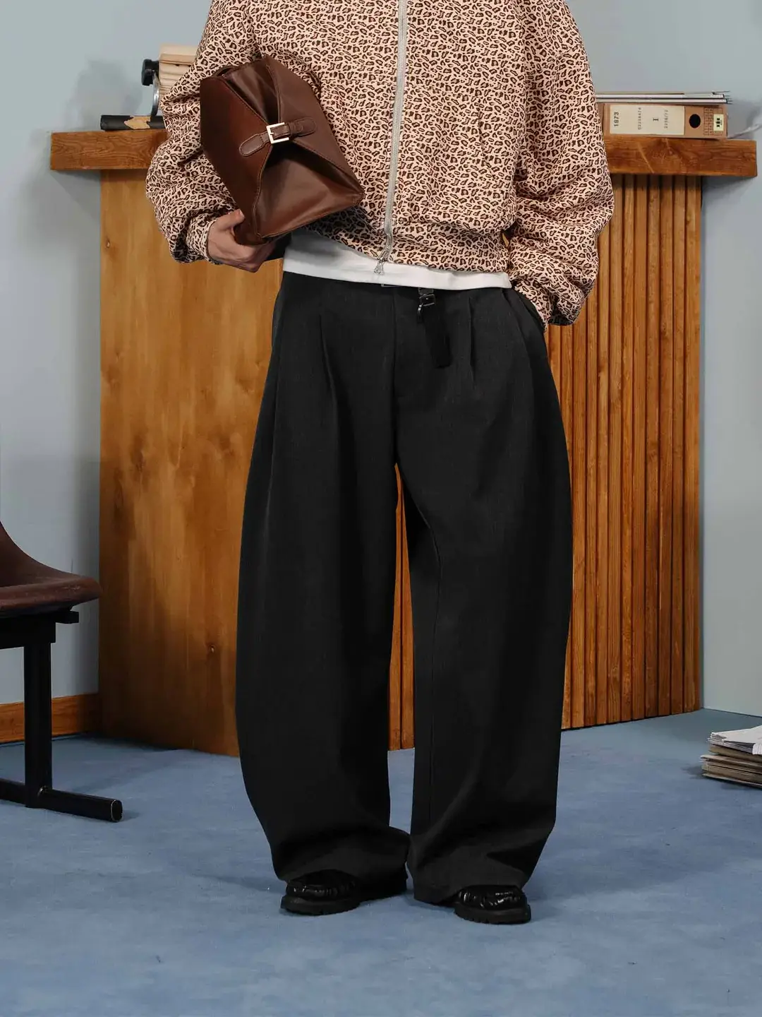 Ffected 'Avel' Pleated Pants (3)