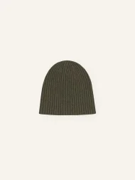 Ffected 'Basement' Ribbed Beanie Olive (2)