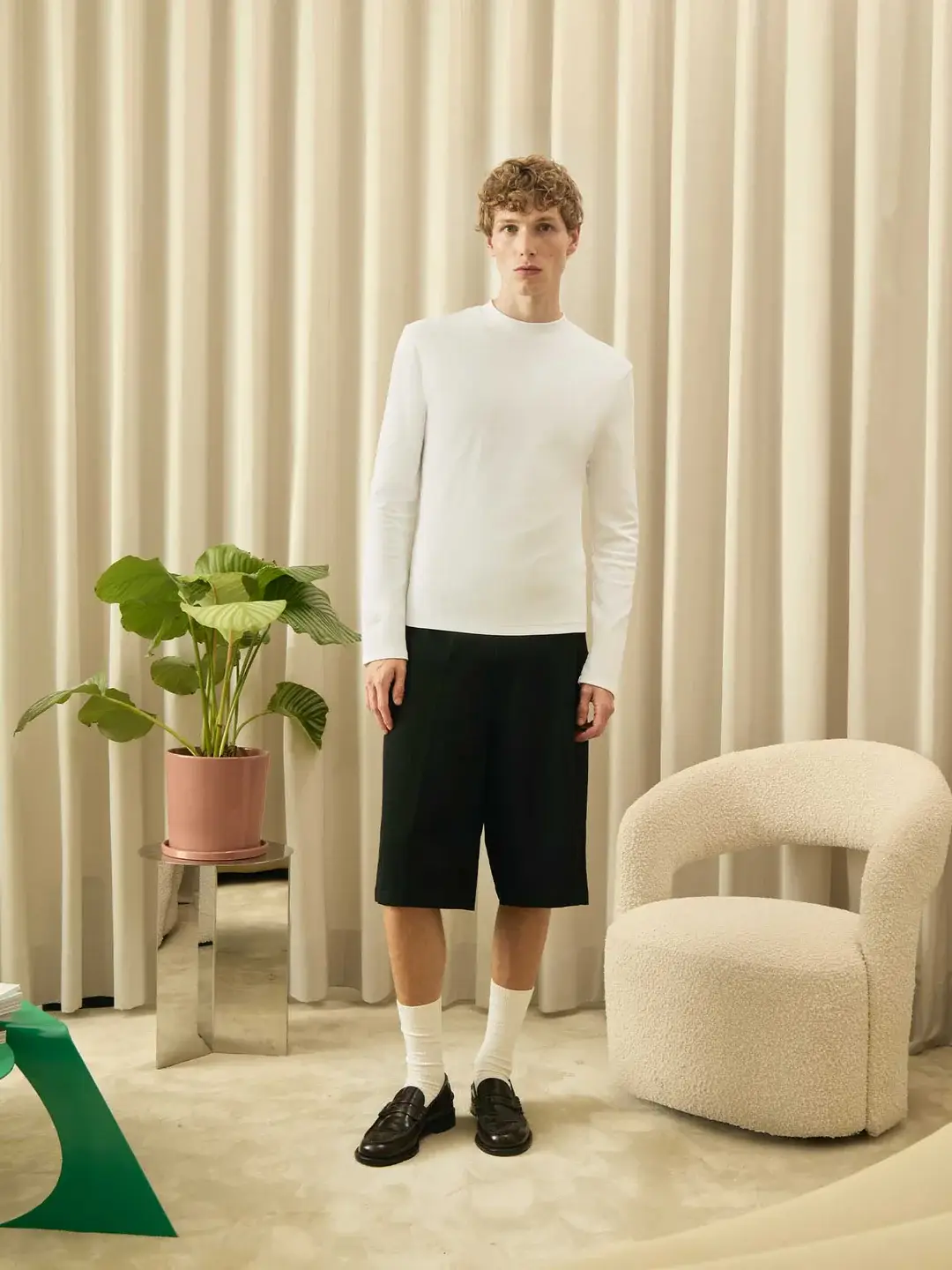 Ffected 'Basement' Slim Longsleeve White (2)