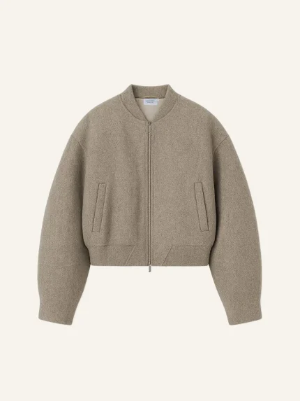 Ffected 'Boga' Wool Bomber Jacke (1)