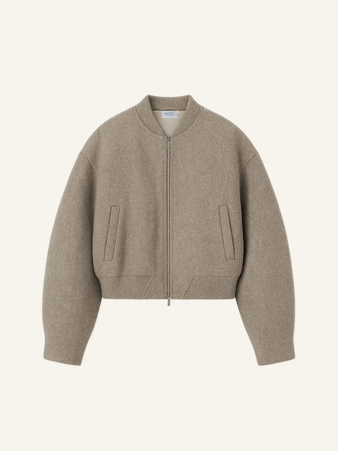 Ffected 'Boga' Wool Bomber Jacke (1)