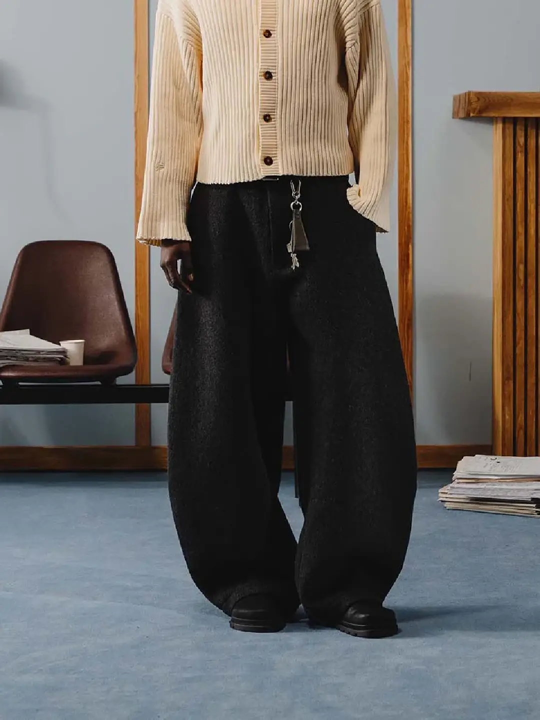 Ffected 'Boga' Wool Pants V2 Black (2)