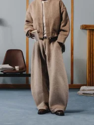 Ffected 'Boga' Wool Pants V2 OatBrown (3)