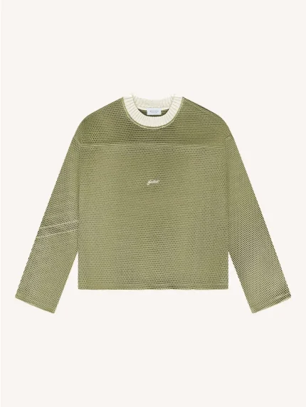 Ffected 'Cd' Mesh Shirt Green (4)