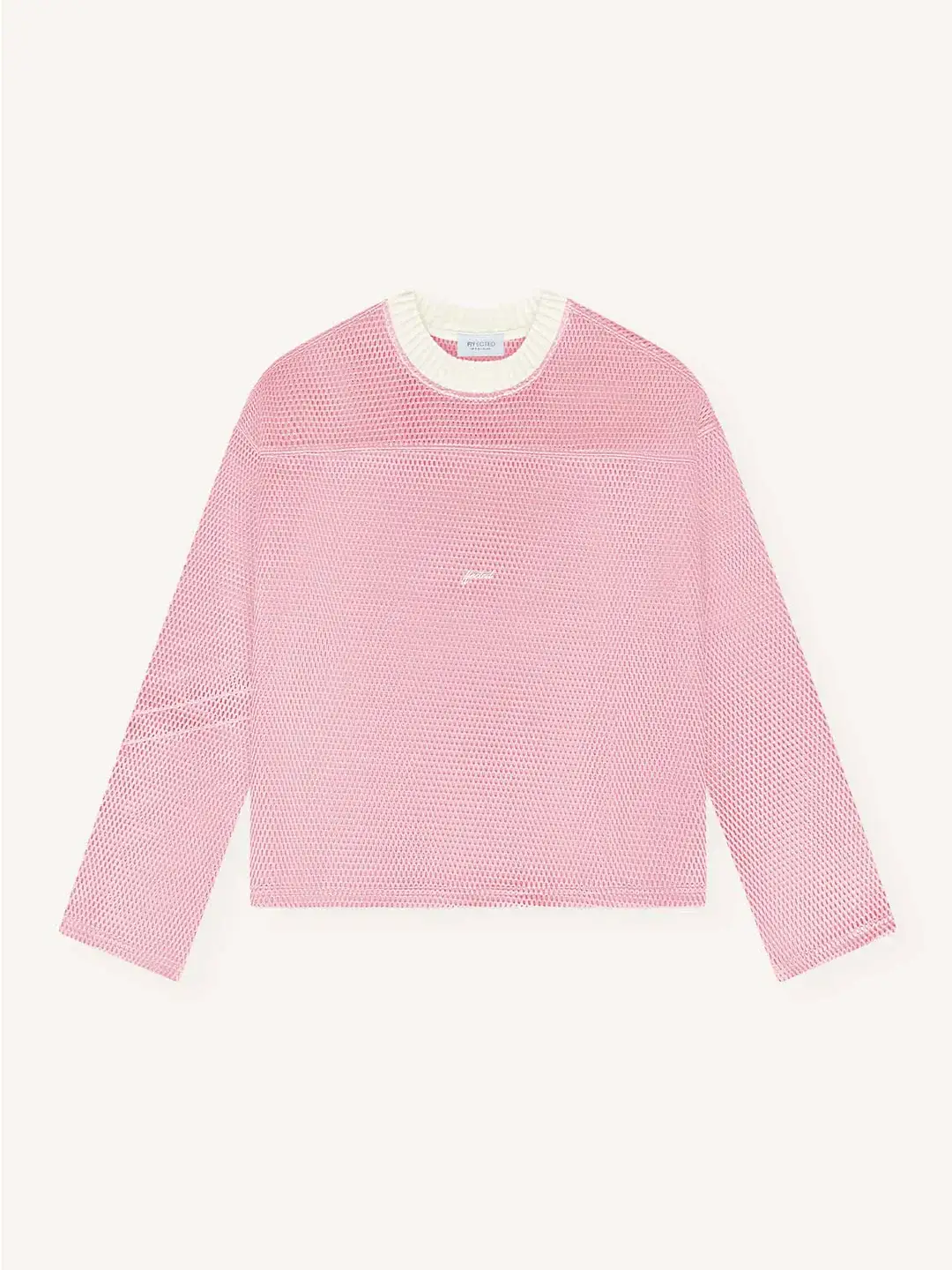 Ffected 'Cd' Mesh Shirt Pink (1)