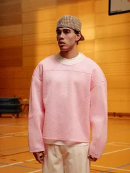 Ffected 'Cd' Mesh Shirt Pink (5)