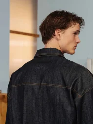 Ffected 'Dera' Selvedge Denim Shirt (2)