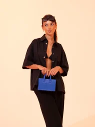 Ffected 'Gia' Shopping Bag Blue (2)