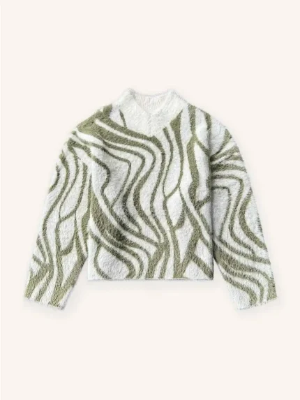 Ffected 'Ivaz' Fuzzy Knit Sweatshirt (4)