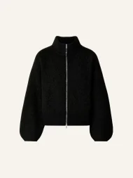 Ffected 'Mare' Mohair Zipper Black (4)