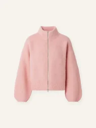 Ffected 'Mare' Mohair Zipper Pink (4)