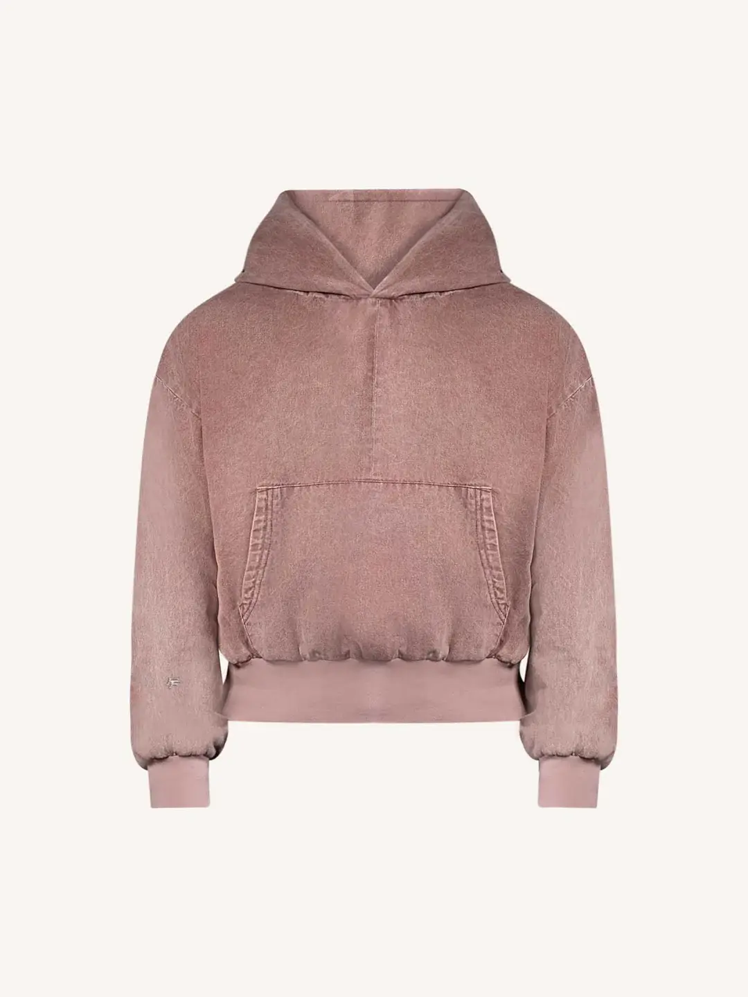 Ffected 'Orí' Denim Hoodie Washed Red (4)