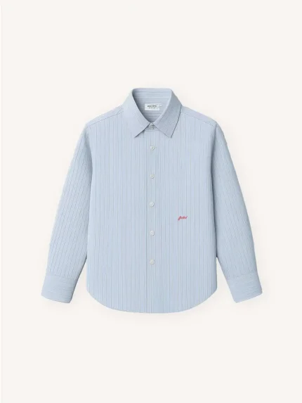 Ffected 'Rael' Stripe Shirt Blue (4)