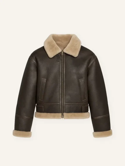 Ffected  'Rian' Shearling Jacke (7)