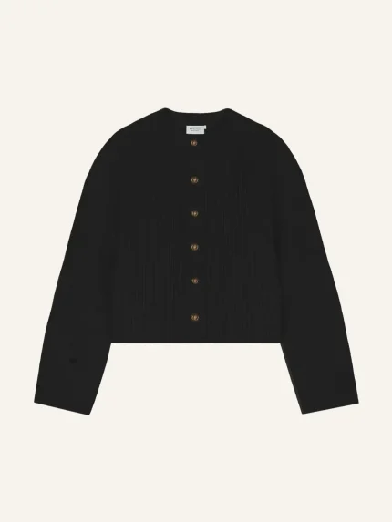 Ffected 'Seona' Cardigan Sweater Black (5)