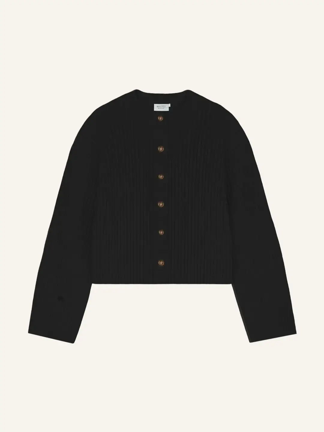 Ffected 'Seona' Cardigan Sweater Black (5)