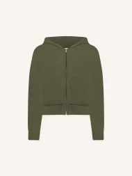 Ffected 'Seoul' Knit Hoodie Olive (2)