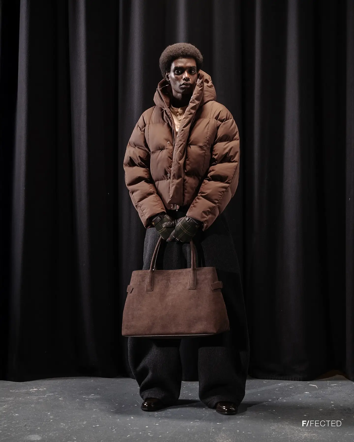 ffected Puffer jacke